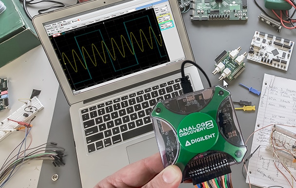Small Yet Versatile Digilent Analog Discovery 2 Tool | Bench
